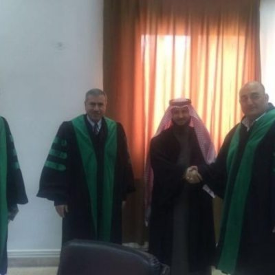 الاستاذ الدكتور معاذ محمود الشياب ابو هاشم